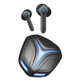 Audifonos In-ear Gamer Bluetooth Tws Ovleng W50 Color Negro