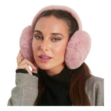 Orejeras Peluche Frio Invierno Mujer Grandes Plegables Moda