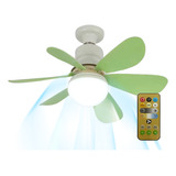 Luz De Ventilador Pequeña E27 Con Control Remoto Ultrasilenc