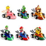 Mario Bros Mario Kart Carros Super Figuras Carrito Colección