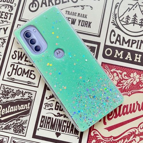 Funda Tpu Con Brillito Para Motorola Moto G51