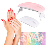 Lampara Led/uv-sun Mini Portatil-secado Esmalte Gelish