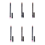 6 Delineadores De Labios Suede Matte Lip Liner Nyx