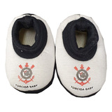 Pantufa Infantil Torcida Baby Corinthians Bebê Timão Oficial