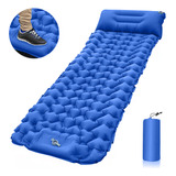 Colchoneta Camping Ligera Con Almohada De Aire - Inflable