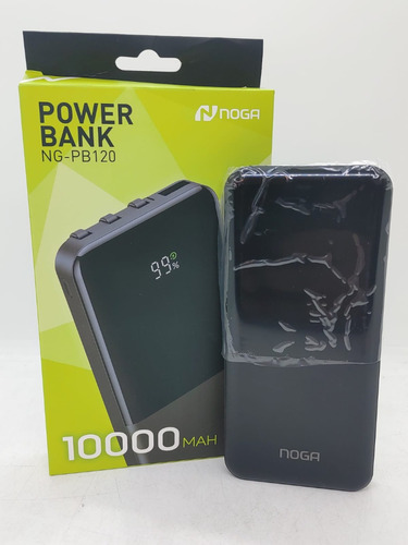 Cargador Portatil Powerbank Noga 10000mah V8 Ficha C iPhone 