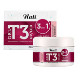 Gel Para Unhas Em Gel Nati Gel T3 Rosé Radiante 20g