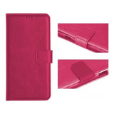 Capa Capinha Carteira Flip Pink Para Motorola Moto G14