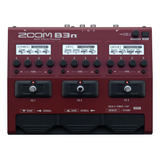Zoom B3n Bass Guitar Multi-effects Processor Pedal, Con 60+.