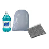Kit Limpeza Polimento Tamboreador Esfera 1,5mm Shampoo Pó B5