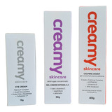 Kit Creamy Gel Retinol 30g+hidratante Calming+eye Cream 15g