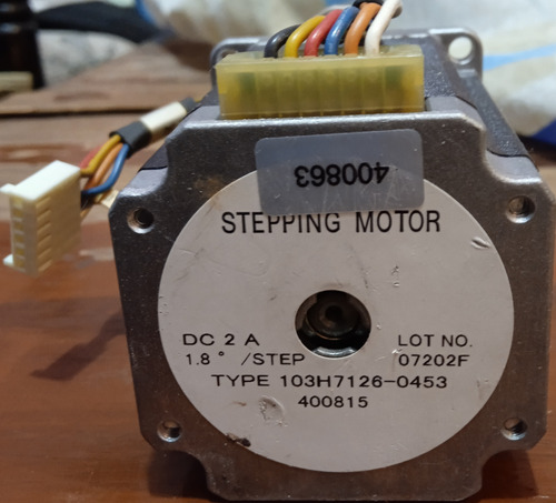 103h7126-0740 Motor Dc A Pasos 24vdc Step 18 1.27nm 0.98kg 3