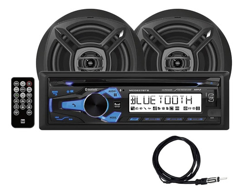 Dual Mcp1237btb - Receptor Marino Am/fm/cd Con Bluetooth Inc