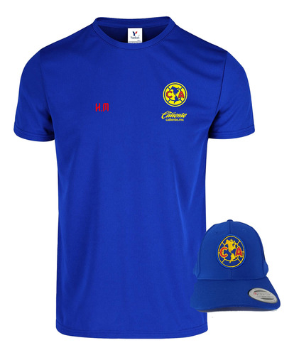 Playera Mas Gorra Del America Entrenamiento