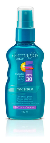 Dermaglos Protector Solar Fps30 Invisible 180ml