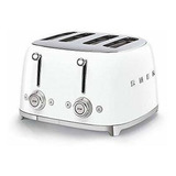 Smeg Tostadora Tsf03wheu · Imp De Italia  220v | Blanca §