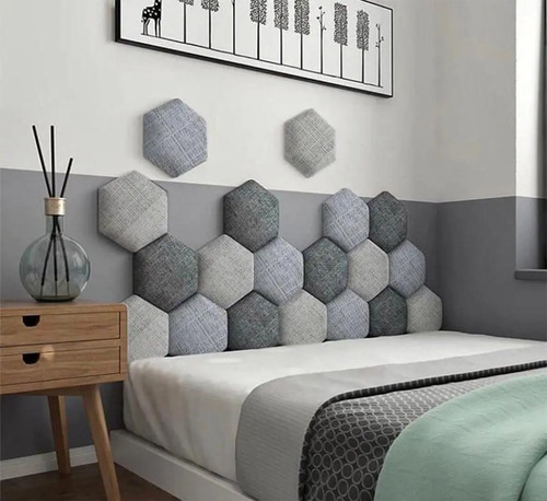 Hexagonos Para Hacer Cabecera O Decoracion Para Hogar 30 Pz