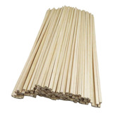 Tiras De Madera Dura Varillas Cuadradas 250 Mm X 3 Mm X 3 Mm