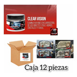 Clear Visión, Pulimento Restaurador Faros, Micas [12 Piezas]