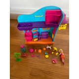 Polly Pocket Set Salon De Mascotas Veterinaria