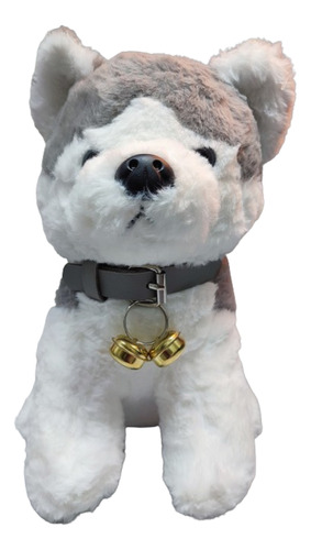 Peluche Perro Husky Gris Cachorro Calidad Premium Regalo