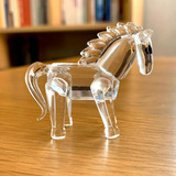 Miniatura De Caballo De Cristal Decorativo