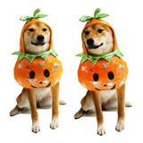 Disfraz Halloween Para Perros Y Gatos Versión Calabaza