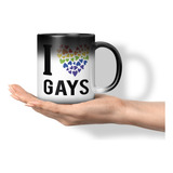 Taza Magica Cambia Color Lgtb Pride 8 - 11 Onzas