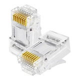 Cat 5e Conector Rj45 Para Cable Red Utp 50 Pzs