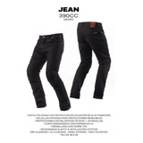 Jean Pantalon Moto Protecciones Nto Denim 390cc 