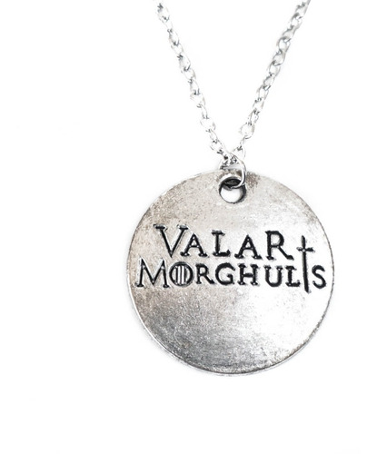 Colgante Collar Game Of Thrones Valiria Valar Morghulis