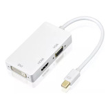 Adaptador Convertidor Mini Displayport A Vga Hdmi Y Dvi 