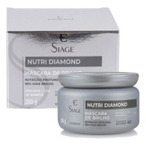 Máscara Capilar De Brilho Siàge Nutri Diamond 250g