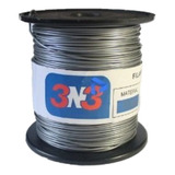 Filamento 3d Flex 3n3 De 1.75mm Y 500g Gris