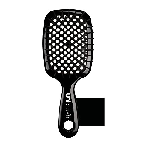 Fhi Heat Unbrush Wet & Dry Vented Detangling Hair Brush, Bla