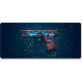 Mousepad Cs Go 90x40cm Glock Gamer