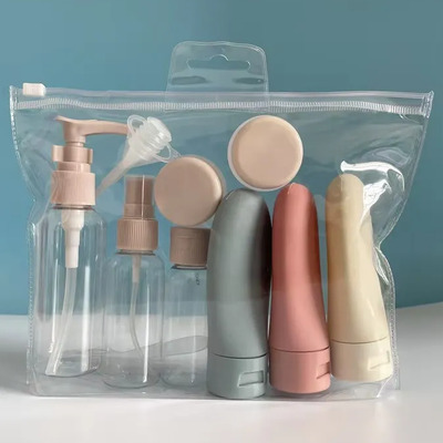 Juego De Botellas De Aerosol Recargables Con Contenedor De L