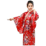 Disfraz De Kimono Tradicional Japonés For Niña