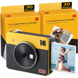 Kodak Mini Shot 3 Retro 60 Hojas Cámara Instantánea E...