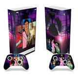 Skin Para Xbox Series S Adesivo Vertical - Modelo 123