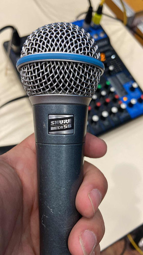 Microfono Shure Beta 58vintage Made In Usa Voces /