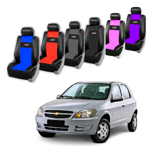 Fundas Cubre Asientos Auto Cuero Ecologico Chevrolet Celta