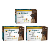 03 Simparic 120 Mg Antipulgas 40 A 60kg Cx 3 Comprimidos