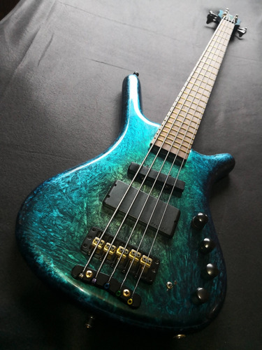 Bajo Warwick Corvette 5 Cuerdas Custom Alemán 