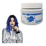 Kit Tinte Semipermanente Kolor Shot  Sin Amoniaco Urban Color Tono Azul Metálico Para Cabello