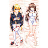 Dakimakura Oni Chichi  35x100 2 Lados + Relleno