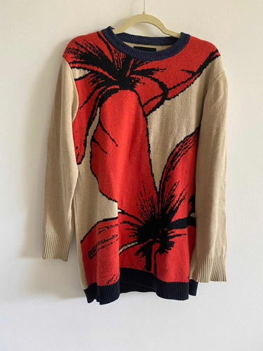 Sweater Floreado De Trosman