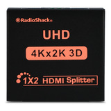 Splitter 2 Hdmi 4k Hy02 Radioshack