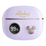 Audifonos Inalámbricos Con Bluetooth Disney- P88 Tws Violeta