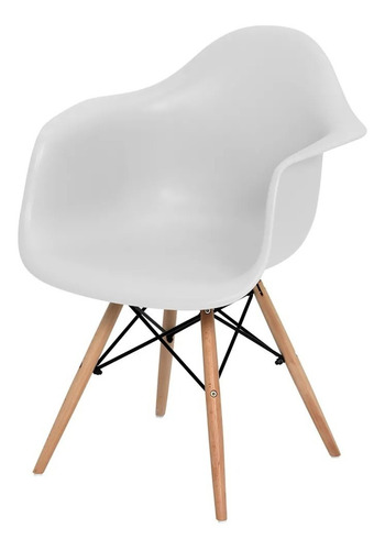 Cadeiras Charles Eames Wood Design Eiffel C/ Braço